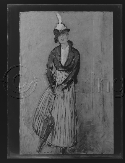 Glassplate og negativ film