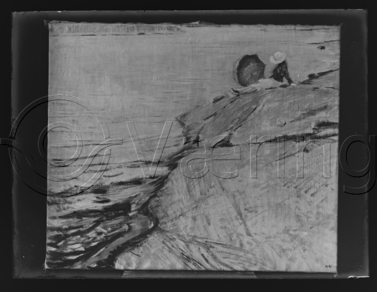 Glassplate og negativ film