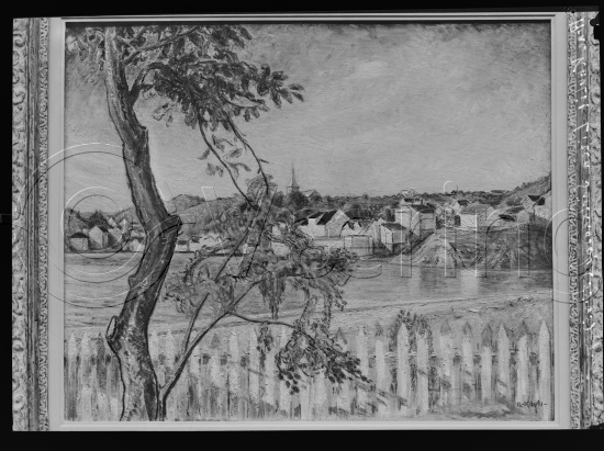 Glassplate og negativ film