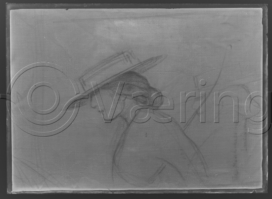 Glassplate og negativ film