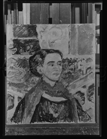 Glassplate og negativ film