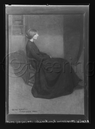 Glassplate og negativ film