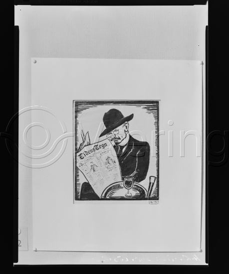 Glassplate og negativ film