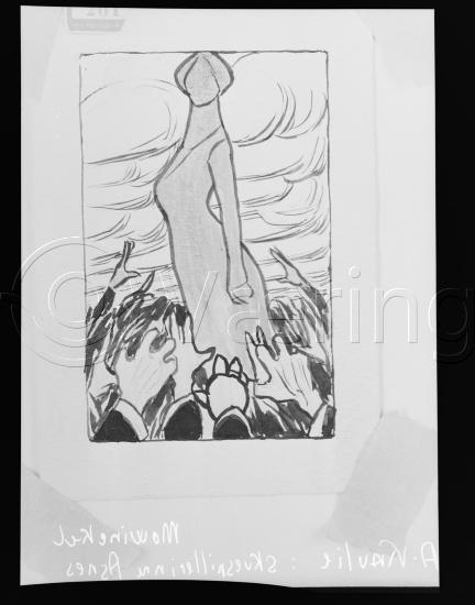 Glassplate og negativ film