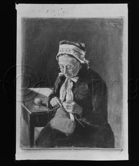 Glassplate og negativ film