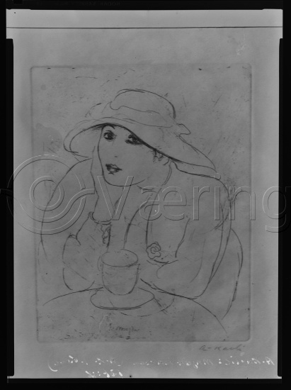 Glassplate og negativ film