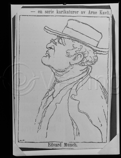 Glassplate og negativ film