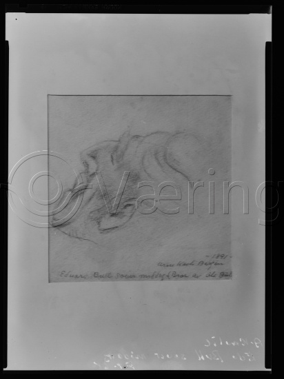 Glassplate og negativ film