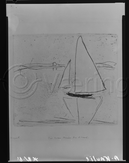 Glassplate og negativ film