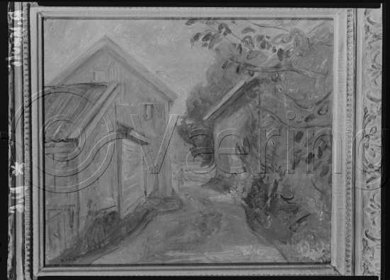 Glassplate og negativ film