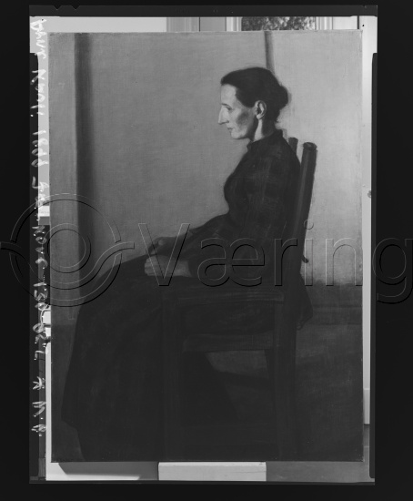 Glassplate og negativ film