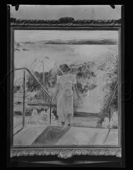 Glassplate og negativ film