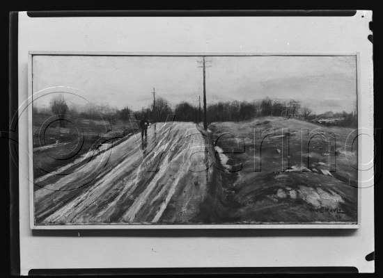 Glassplate og negativ film