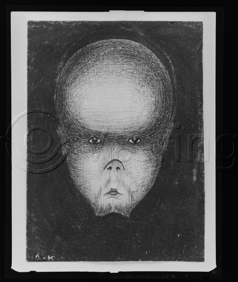 Glassplate og negativ film