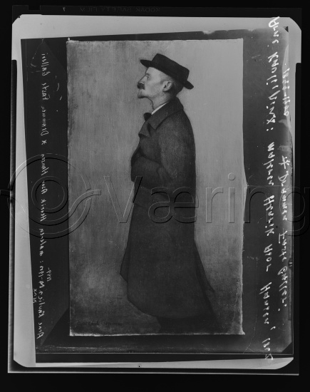 Glassplate og negativ film