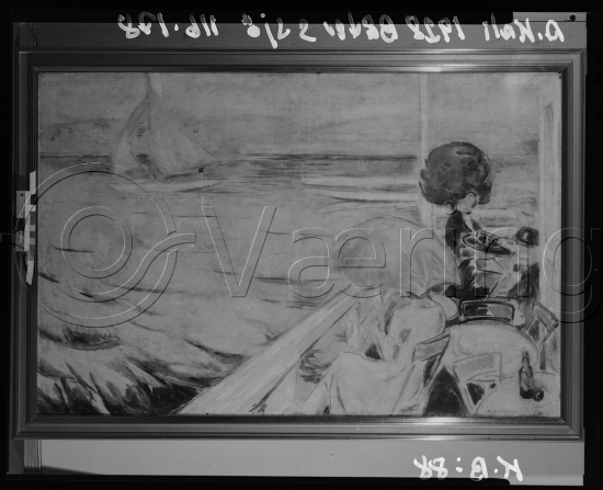 Glassplate og negativ film