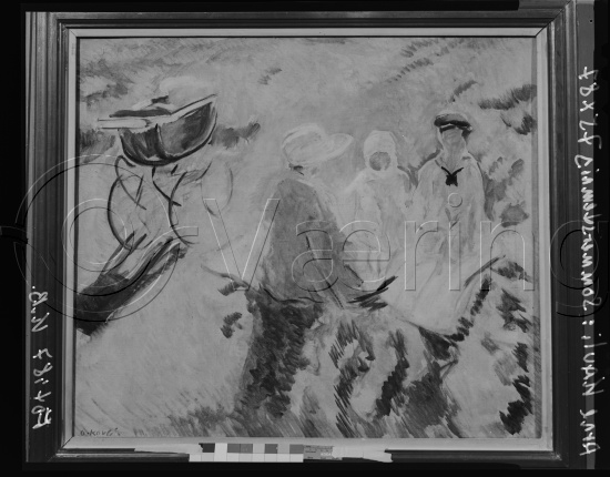 Glassplate og negativ film