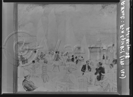 Glassplate og negativ film