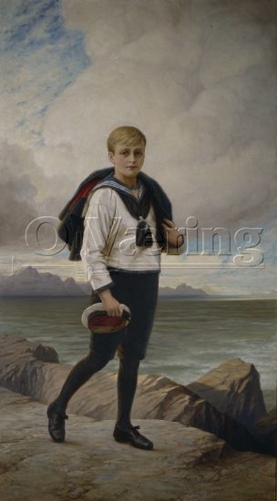 Herbert Sidney (1863- (British), 
Size: 219x123 cm, 
Location: Private, 