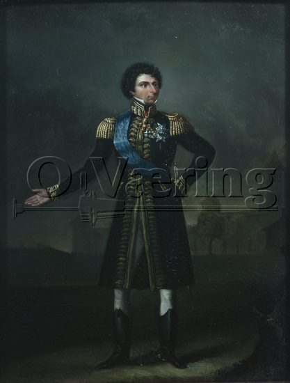 Karl XIV Johan, original Jean Baptiste Bernadotte,  (1763-1844), King of Sweden and Norway. 
In the Norwegian King list is he named Karl III Johan.