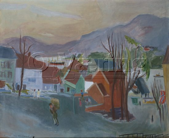 Else Christie Kielland (1903-1993)
Size: 80x98 cm
Location: Private
Photo: O.Væring