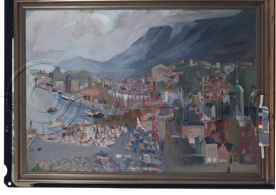 Digitalisert flere like da de er noe uskarpe på høyre side av foto