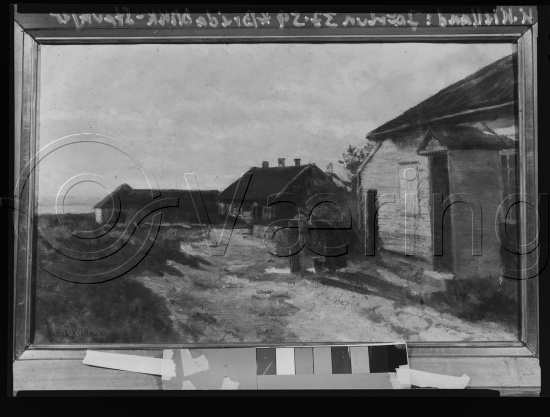 Glassplate og negativ film