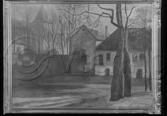Glassplate og negativ film