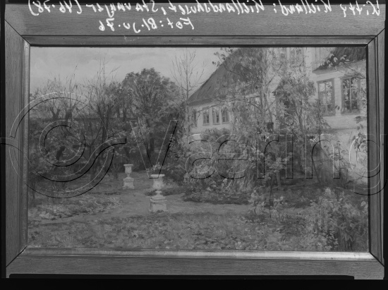 Glassplate og negativ film