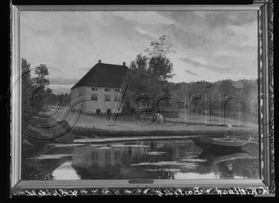 Glassplate og negativ film