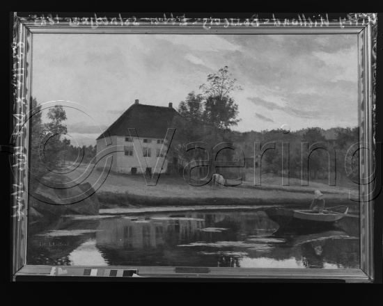 Glassplate og negativ film