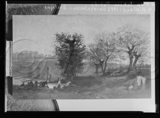 Glassplate og negativ film