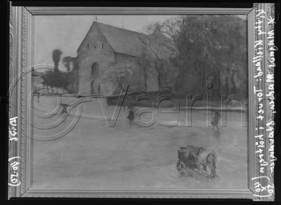 Glassplate og negativ film