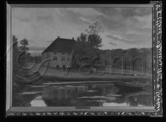 Glassplate og negativ film