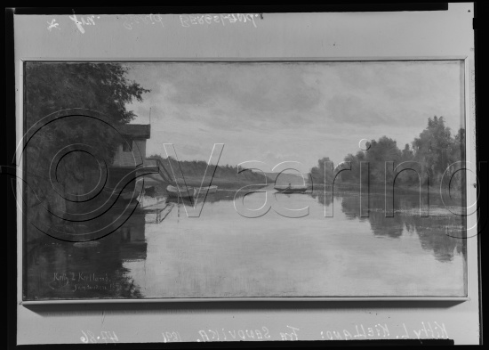 Glassplate og negativ film