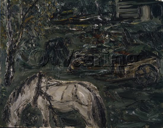 Artist: Harald Kihle (1905-1997), 
Size: 19x24 cm /
PhotoCredit: O.Væring / 
Digital size: High-res TiFF and JPG