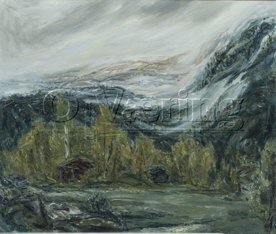 Harald Kihle (1905-1997)
Size: 46x55 cm
Location: Private
Photo: O.Væring
