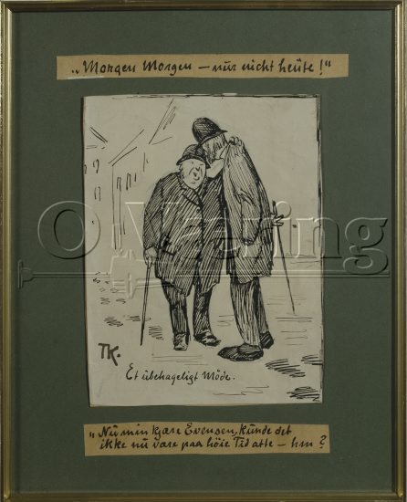 Theodor Kittelsen (1857-1914), 
Size: 17x13 cm,
Location: Private, 