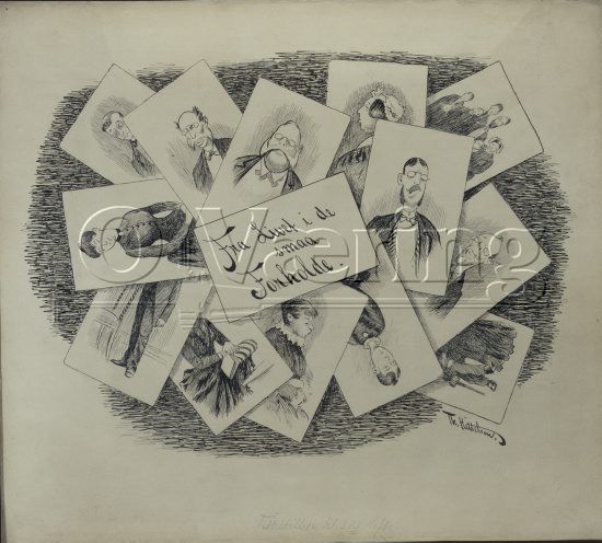 Theodor Kittelsen (1857-1914), 
Size: 35x40 cm,
Location: Private, 
Genre: Pen on paper, 