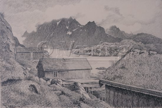 Theodor Kittelsen (1857-1914)
Size: 
Location: Private, 
Photo: O.Væring
