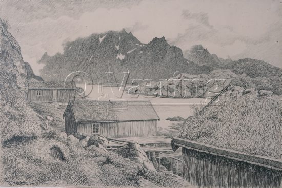 Theodor Kittelsen (1857-1914)
Size: 32x48 cm
Location: Private, 
Photo: O.Væring 