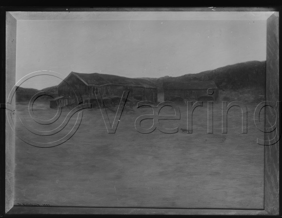 Glassplate og negativ film