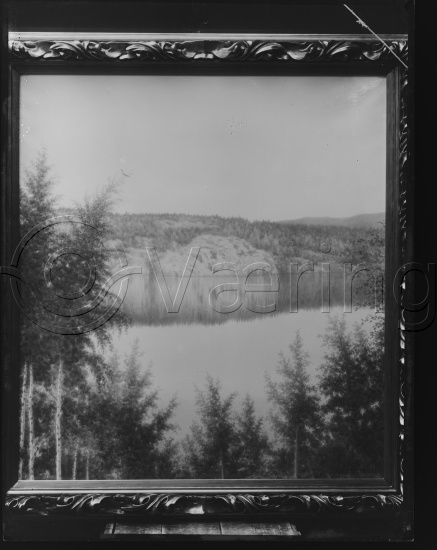 Glassplate og negativ film