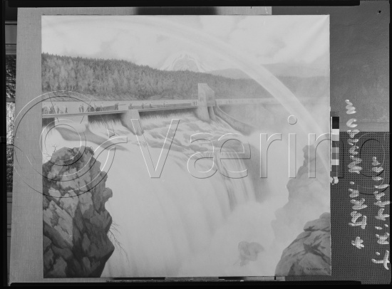 Glassplate og negativ film