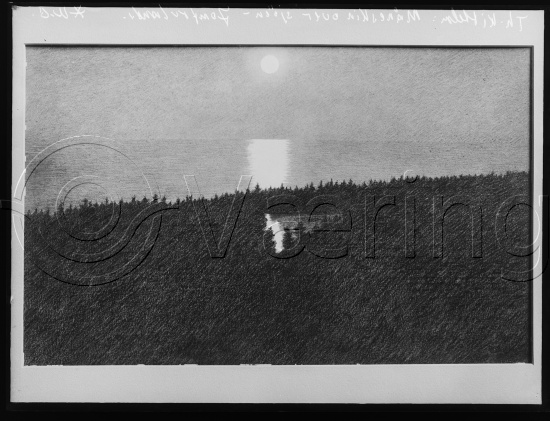 Glassplate og negativ film