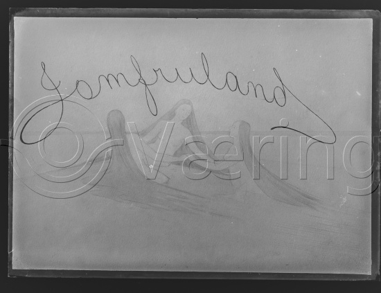 Glassplate og negativ film