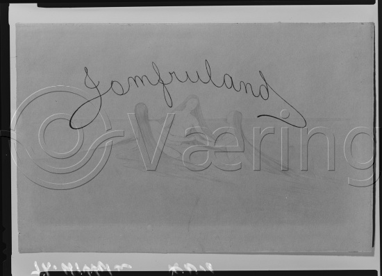 Glassplate og negativ film