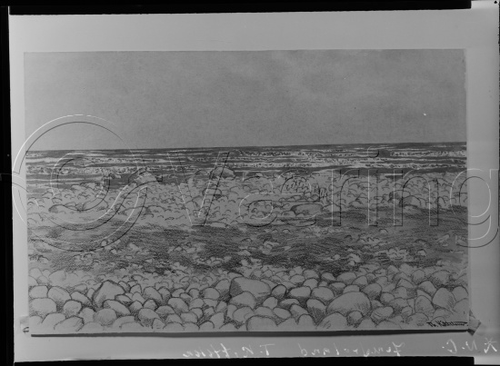 Glassplate og negativ film
