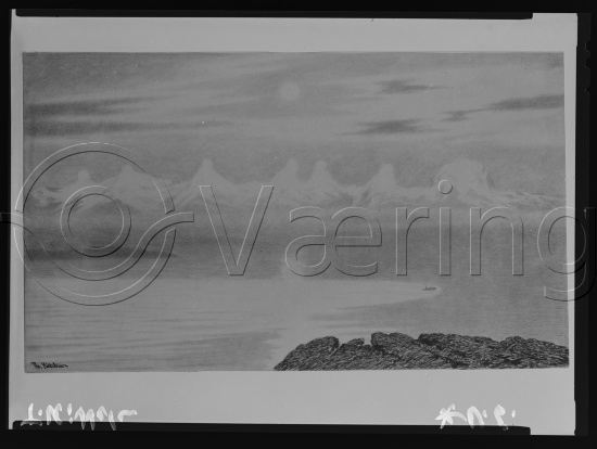 Glassplate og negativ film