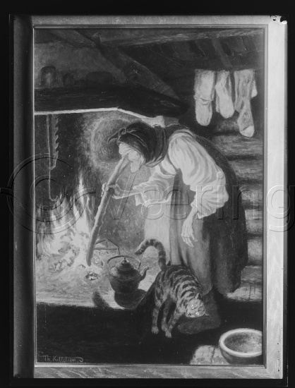 Glassplate og negativ film